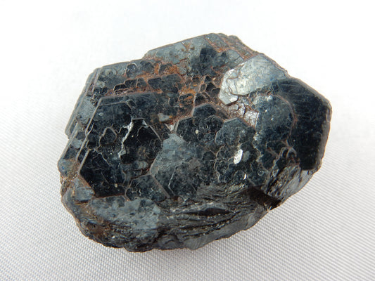rare unique "rose" of shiny bladed hematite crystal - complete on all faces