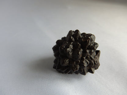 Cool pseudomorph of pyrite into goethite/hematite