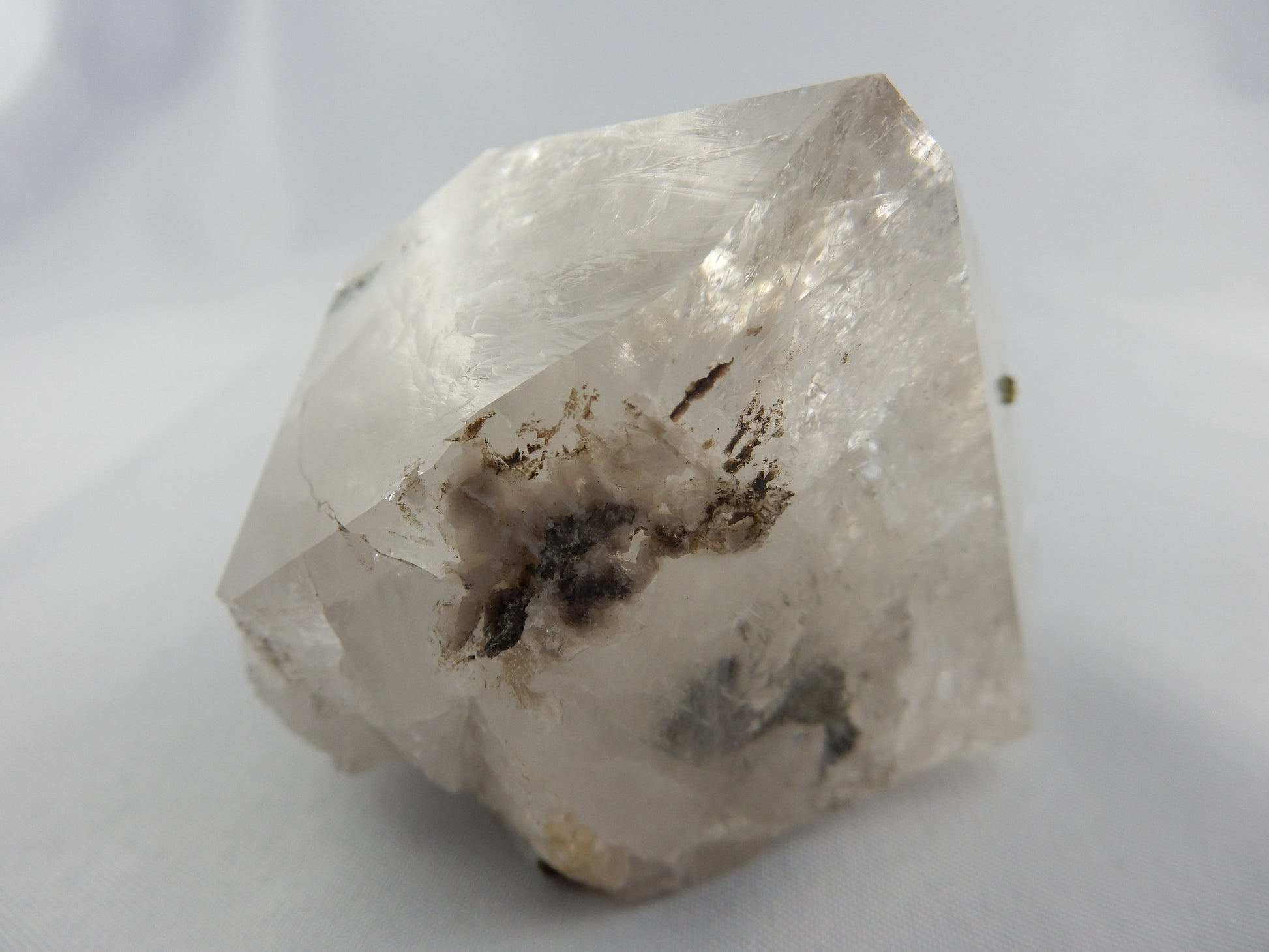 classic big "diamond shape" gemmy quartz, rainbows, etc - genuine from Herkimer NY