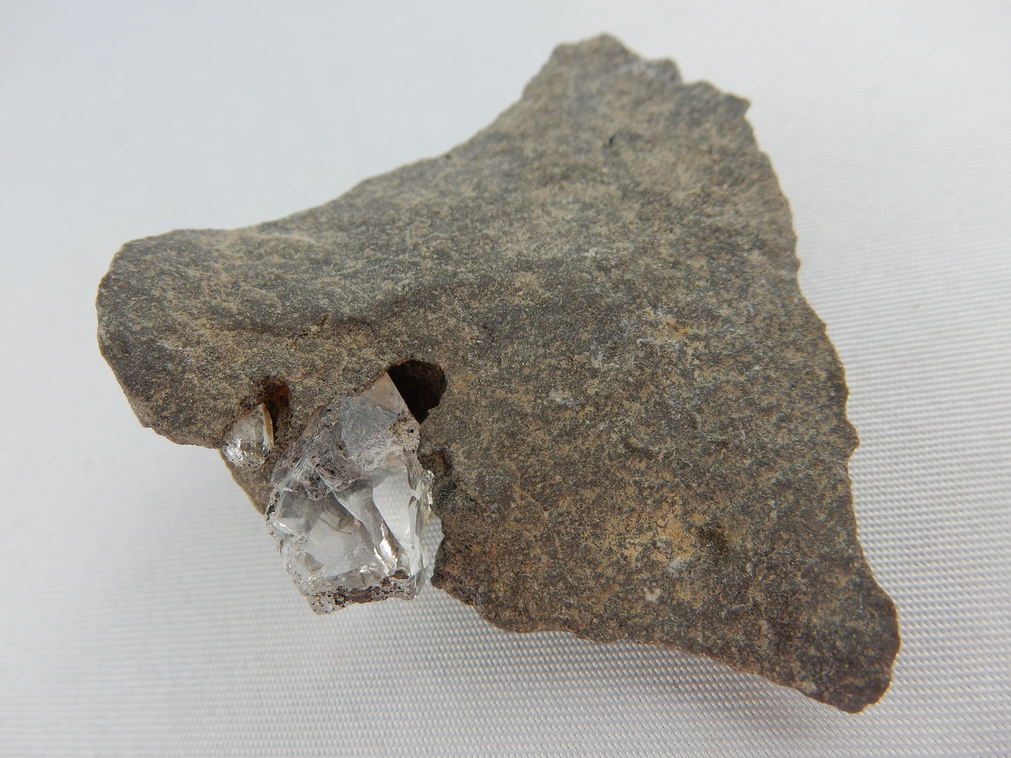 Herkimer Diamond on Matrix