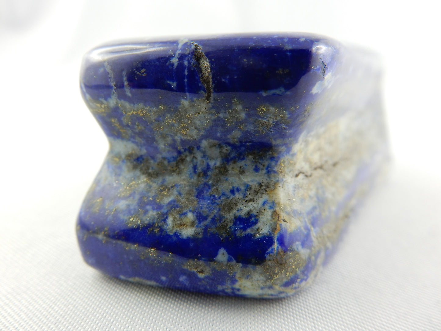 Lapis Lazuli with Pyrite and Clacite