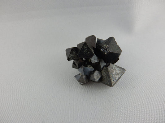 natural octahedral crystals of magnetite - strongly magnetic as a fun unique cluster!