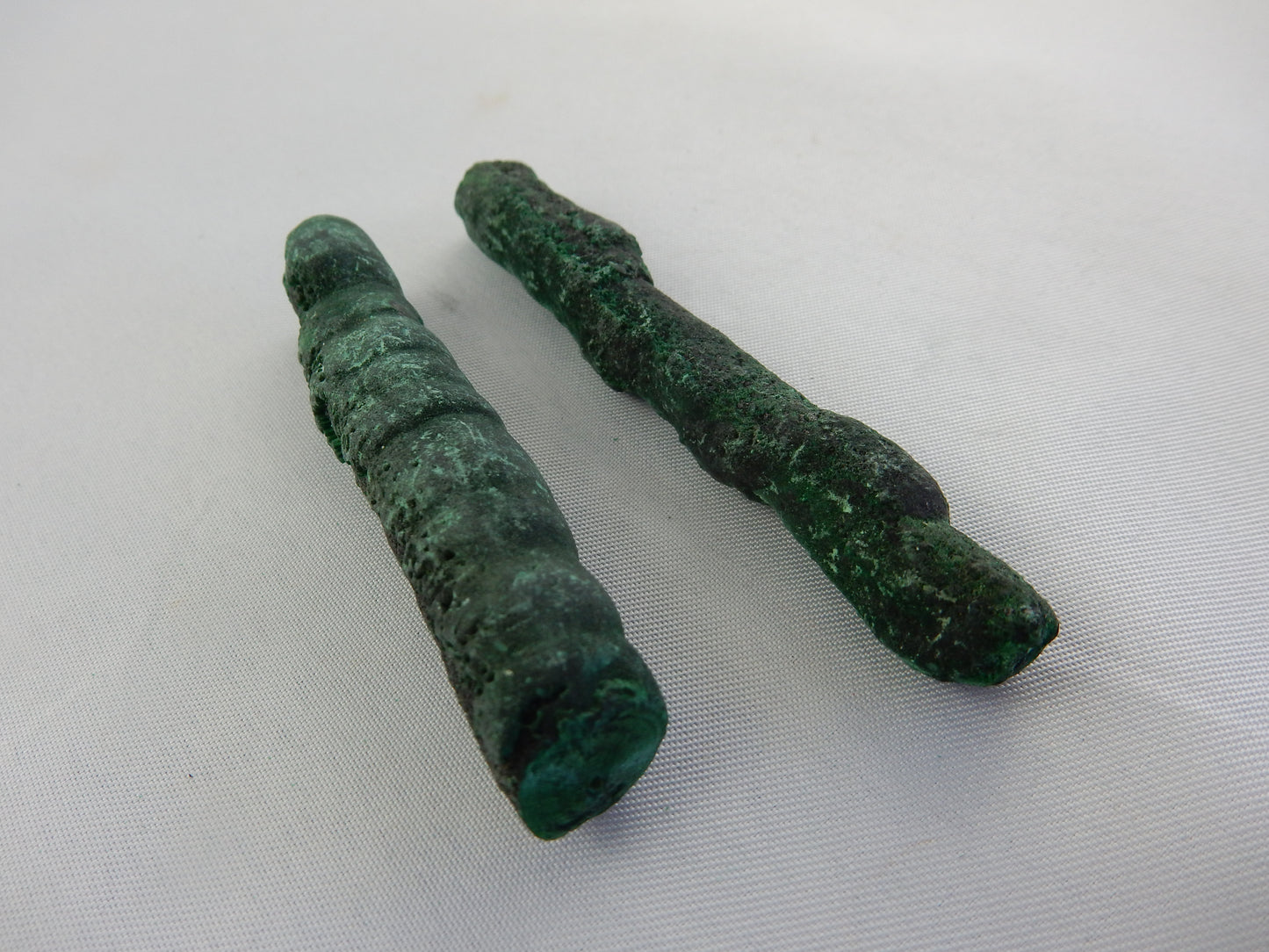 Malachite Stalactites (2 pcs)