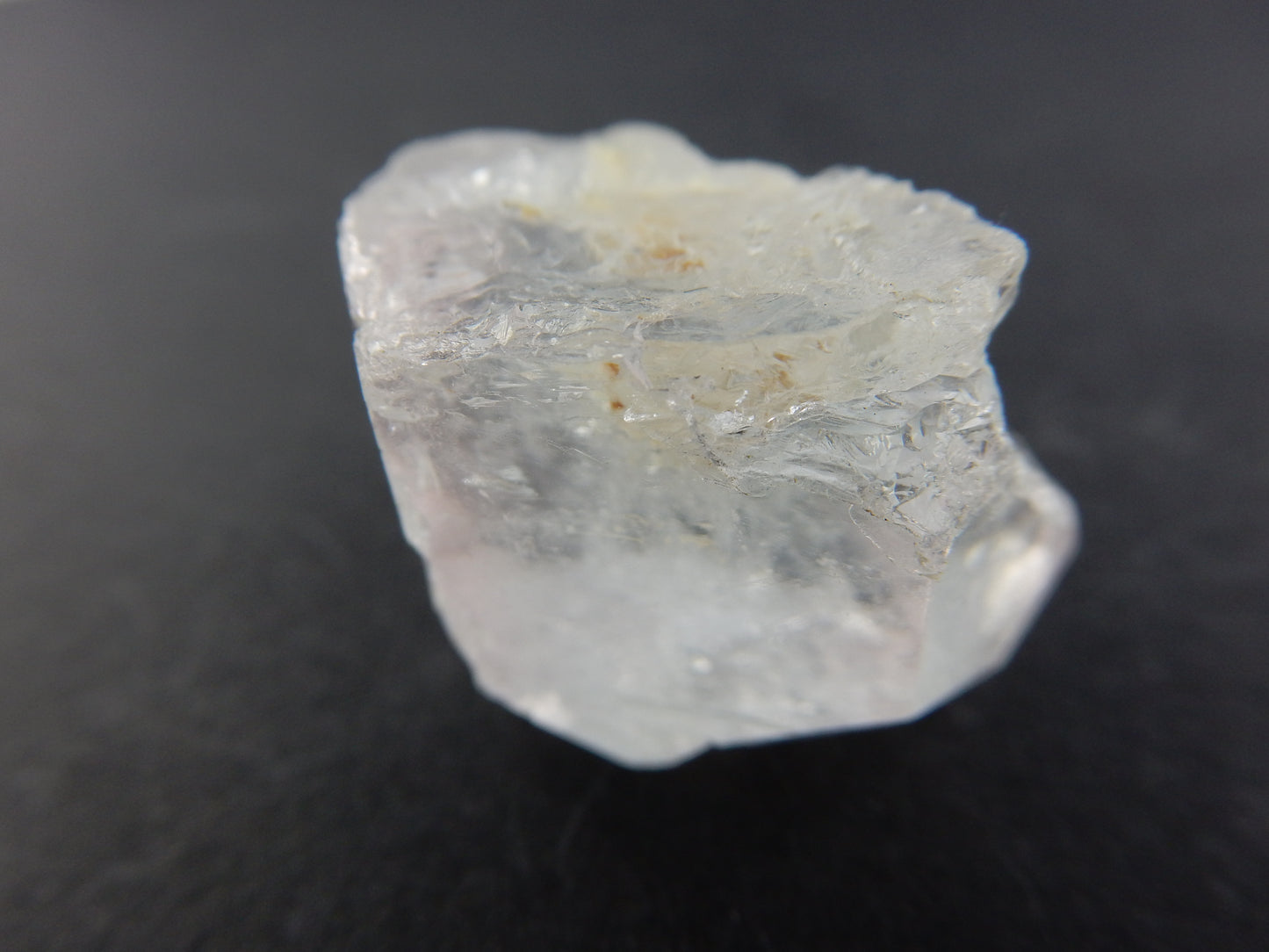 Morganite with Aquamarine Center