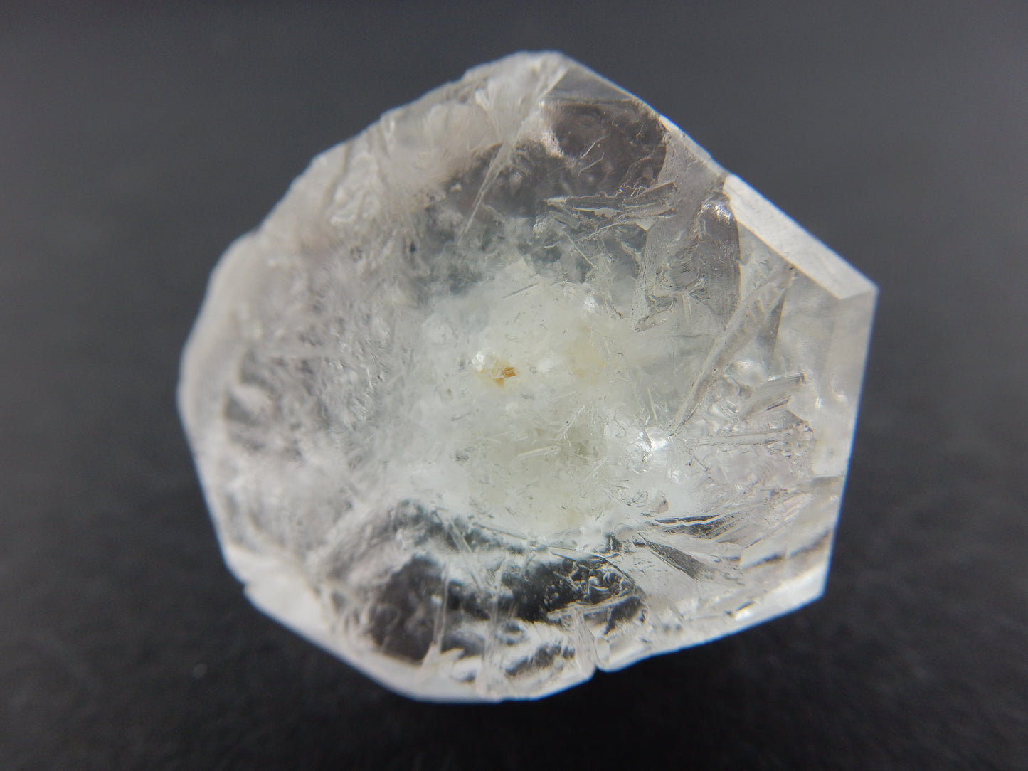 Morganite with Aquamarine Center