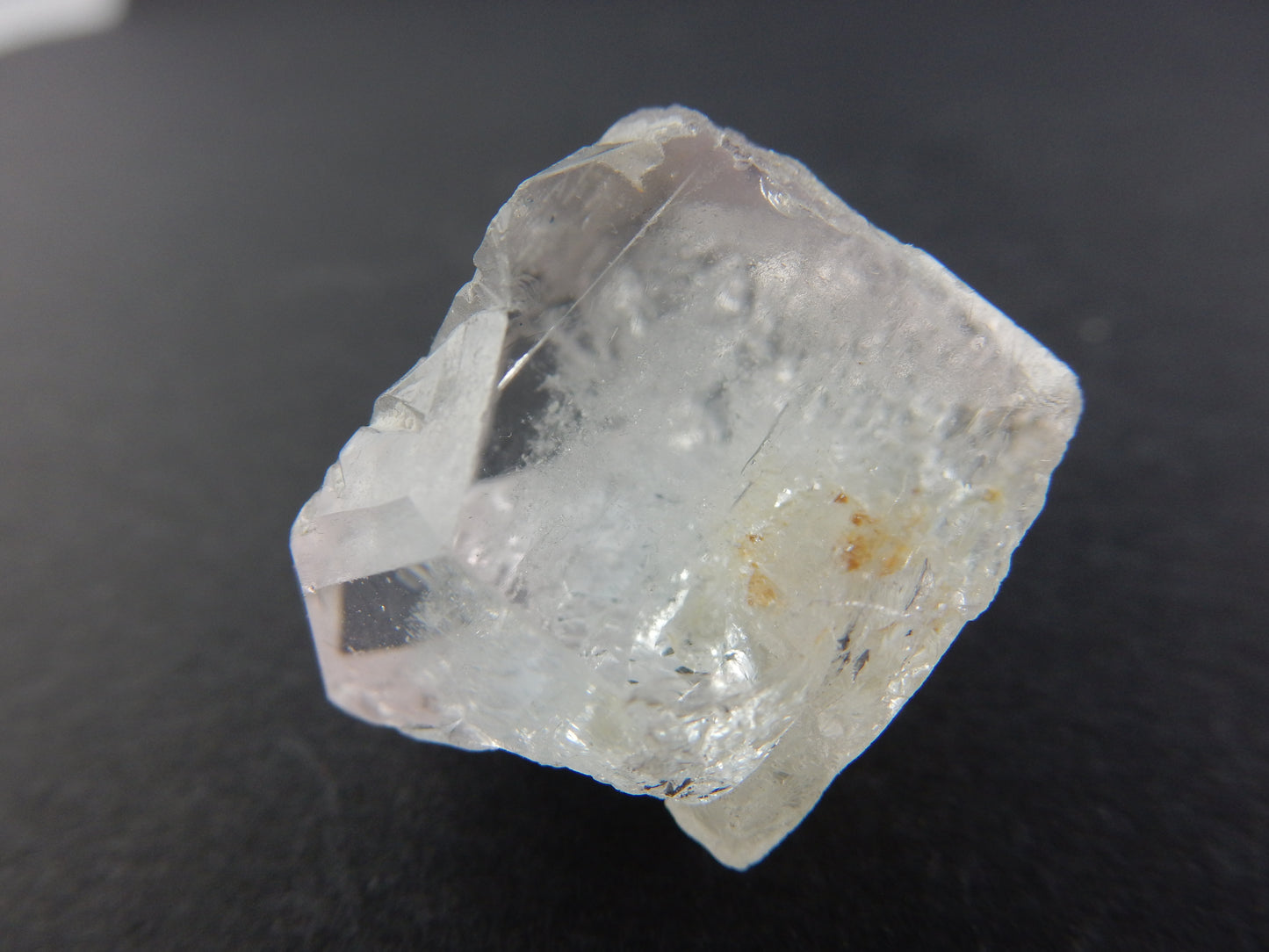Morganite with Aquamarine Center