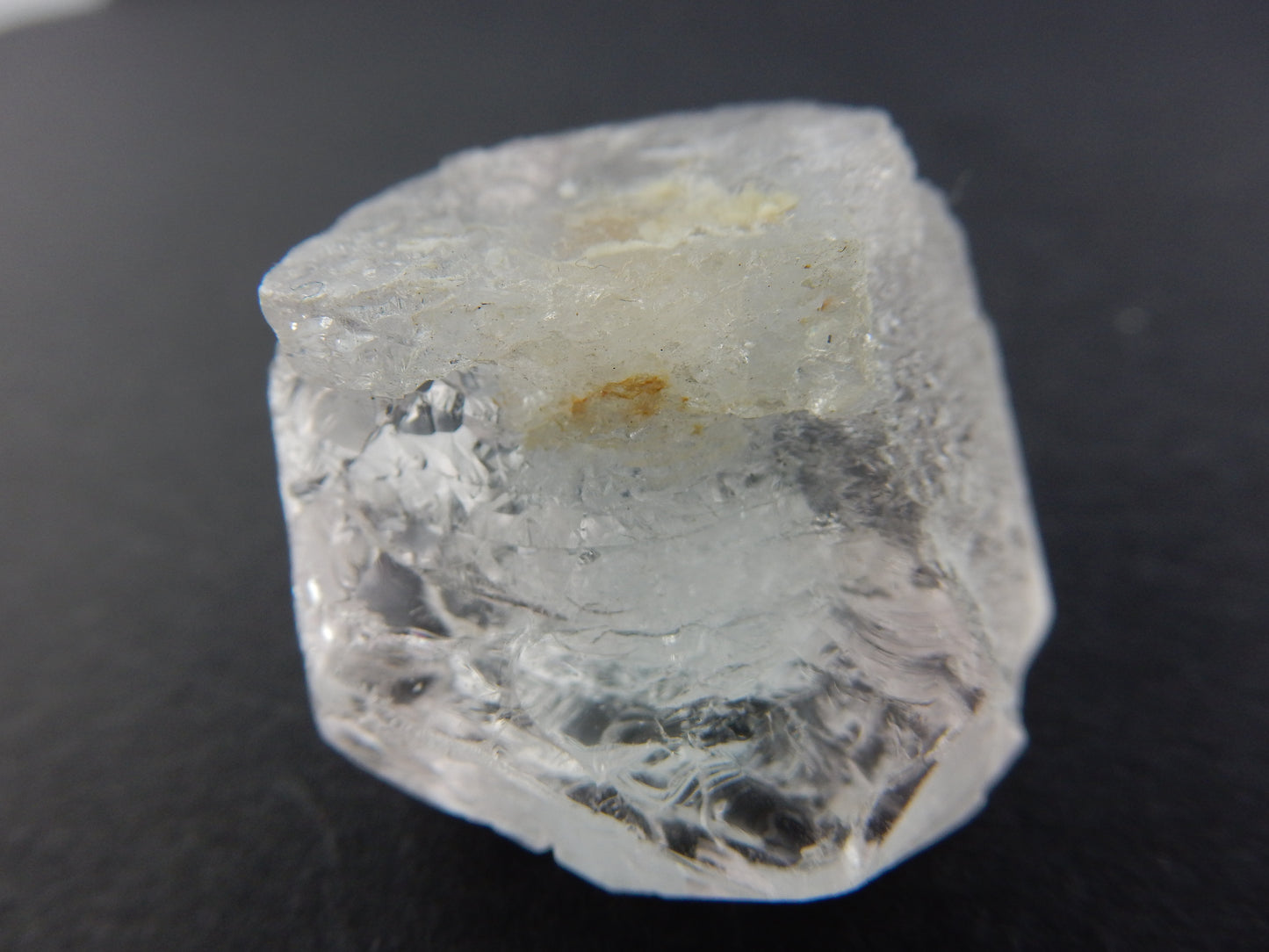 Morganite with Aquamarine Center