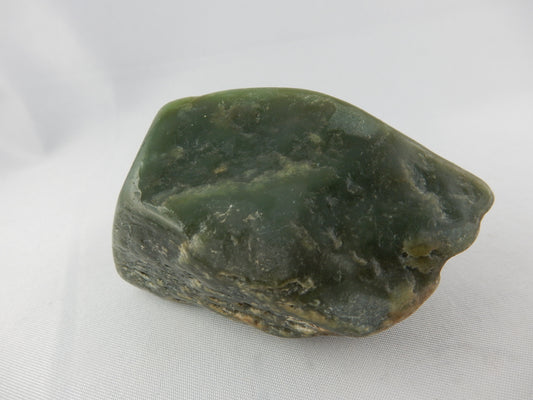 Nice specimen (or polishing raw) of NZ "Kawakawa" translucent - part natural stream worn/part cut/polished