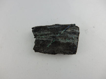 petrified wood replaced with native SILVER and Chalcocite - unique for petrified wood collectors!