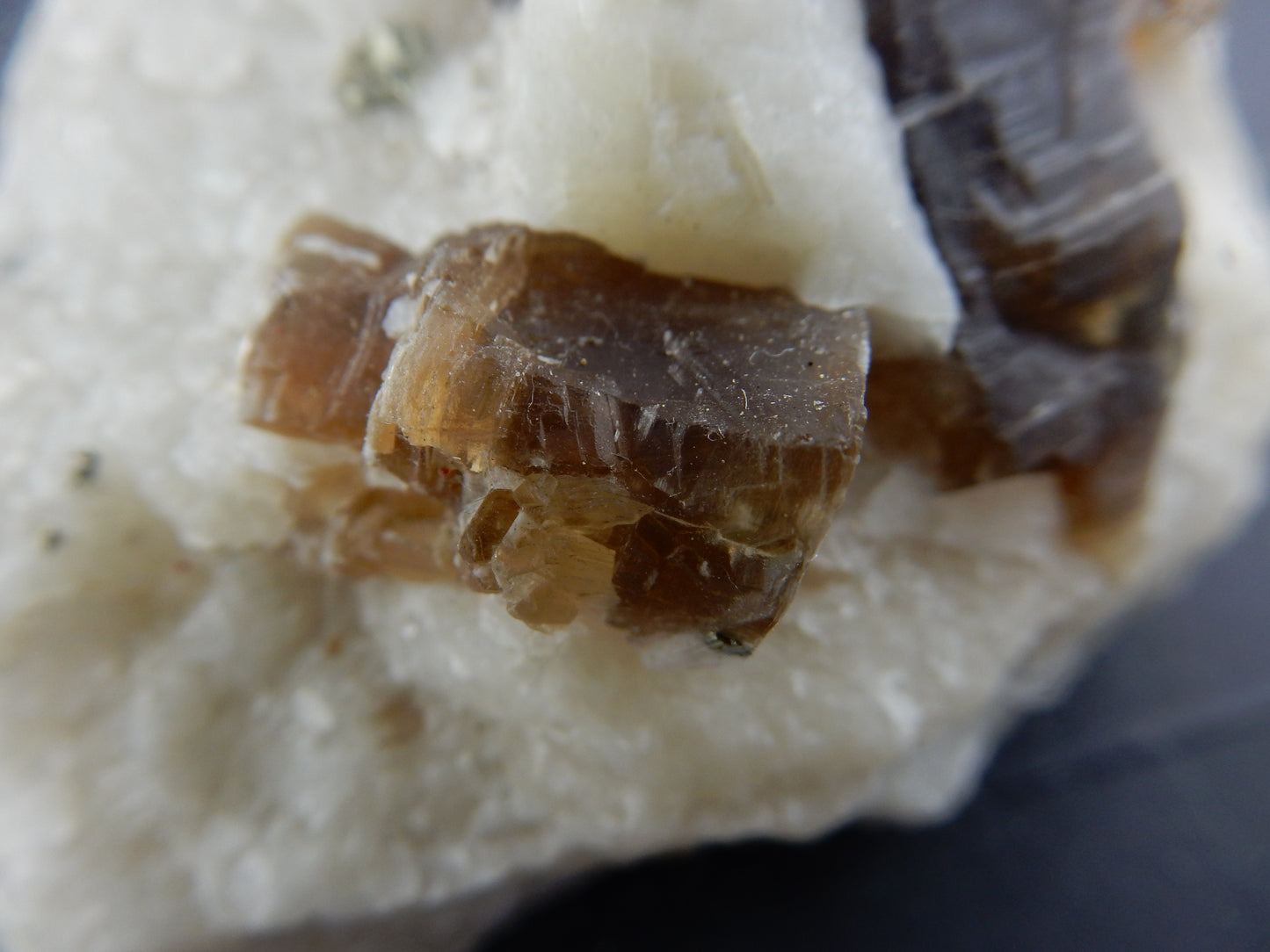 Phlogopite on Marble