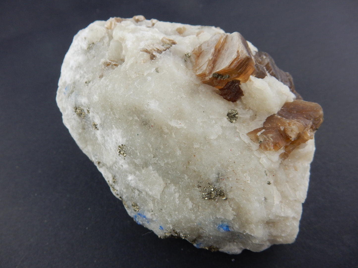 Phlogopite on Marble