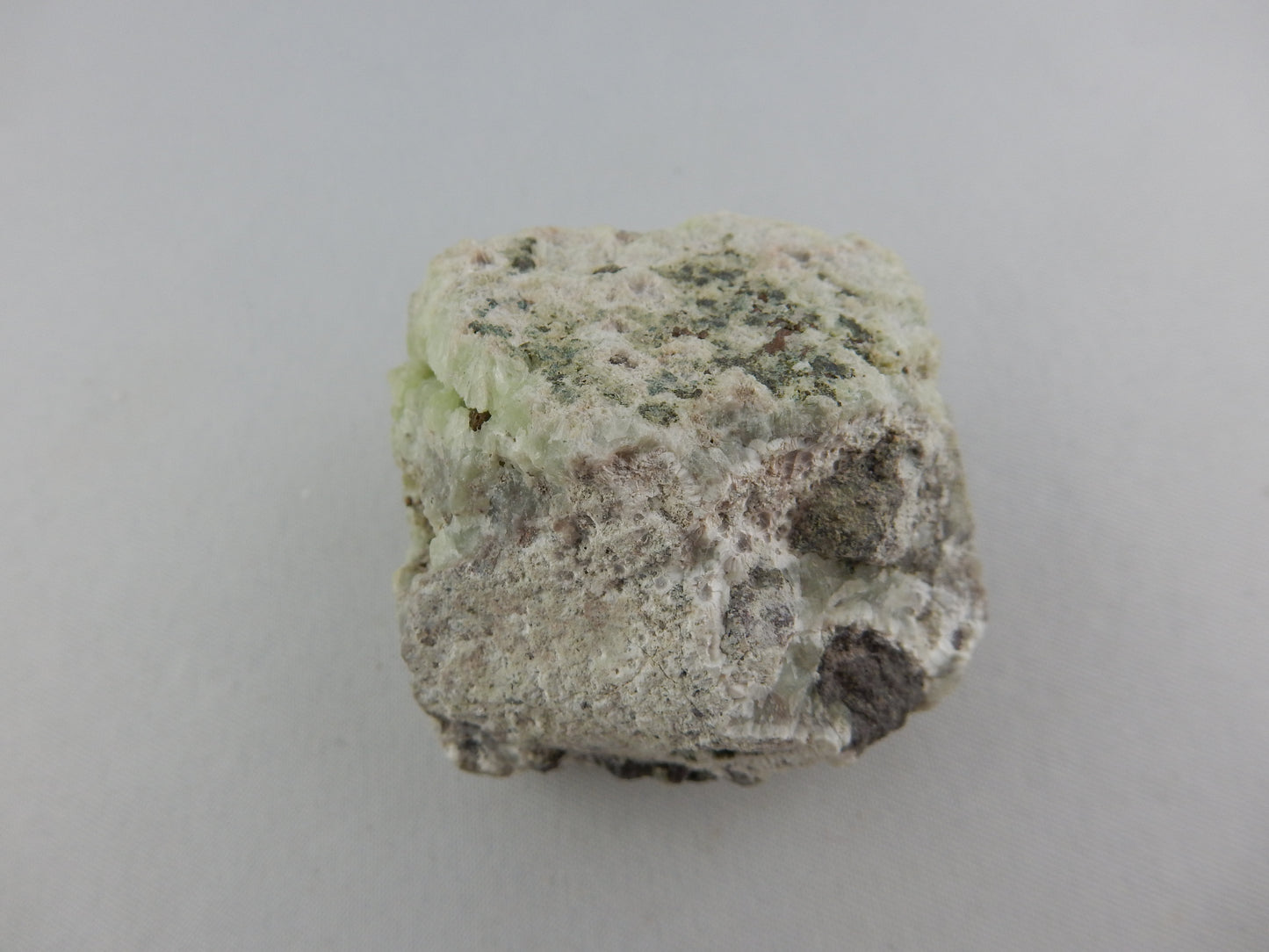 Prehnite and Copper Crystals