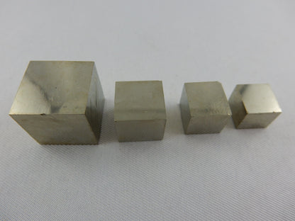 unique totally natural Pyrite cubes - found only in Navajun area of Spain