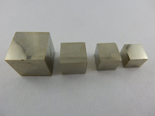 unique totally natural Pyrite cubes - found only in Navajun area of Spain