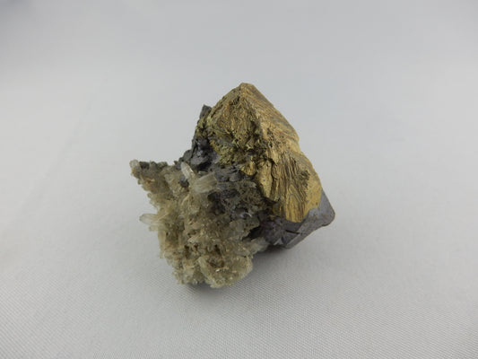 Nice combo specimen of classic galena-pyrite-sphalerite
