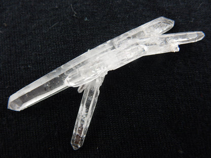 Quartz - double terminated with Hematite