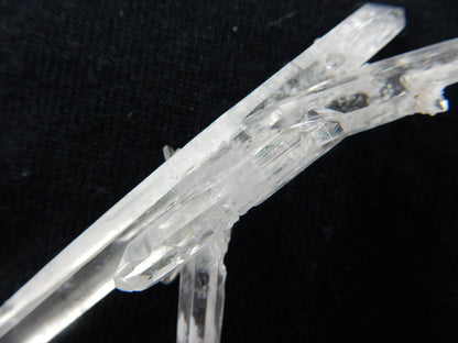 Quartz - double terminated with Hematite