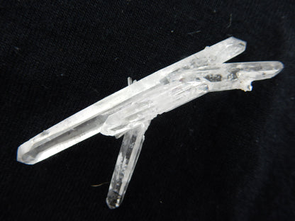 Quartz - double terminated with Hematite