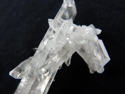 Quartz - double terminated with Hematite