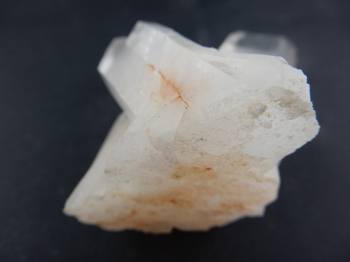 Quartz Cluster with tabby point