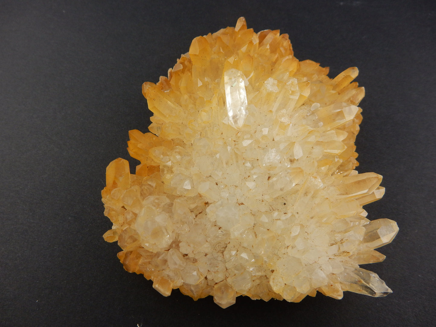 Citrine Quartz Cluster