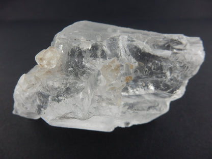 ice Quartz from Himalayas - multiple crystal face interruptions - looks like a chick of glacier ice
