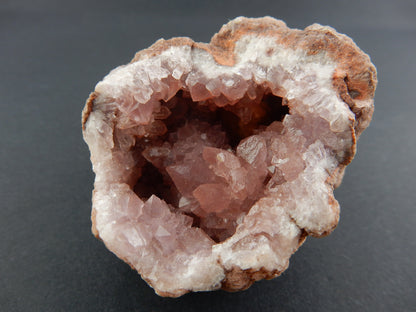 beautiful "pink amethyst" complete gemmy geode