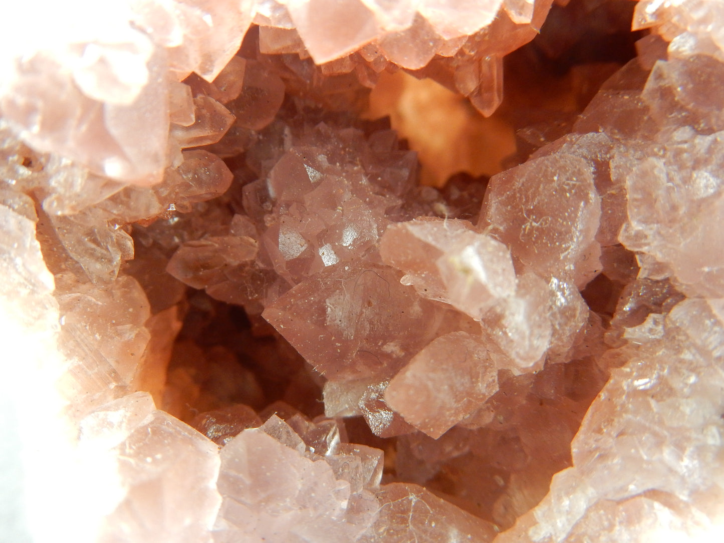 Pink Quartz Geode