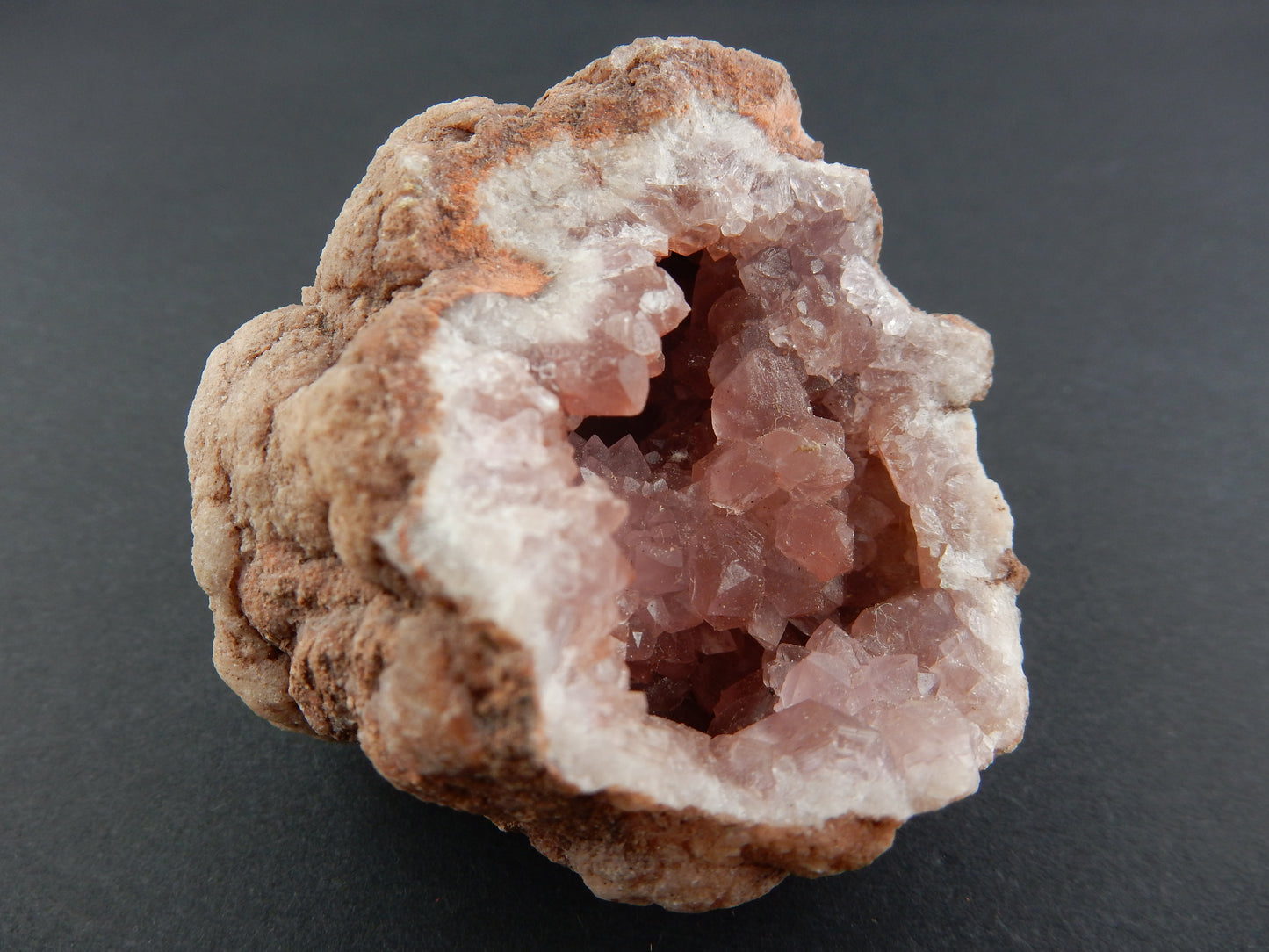 Pink Quartz Geode