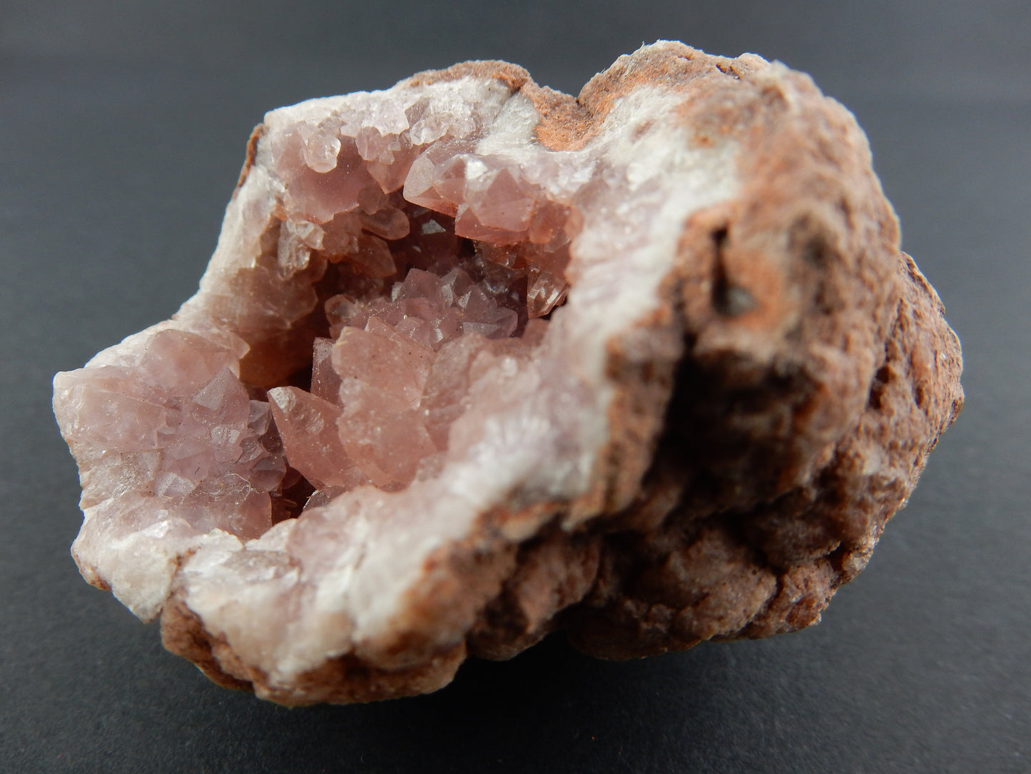 Pink Quartz Geode