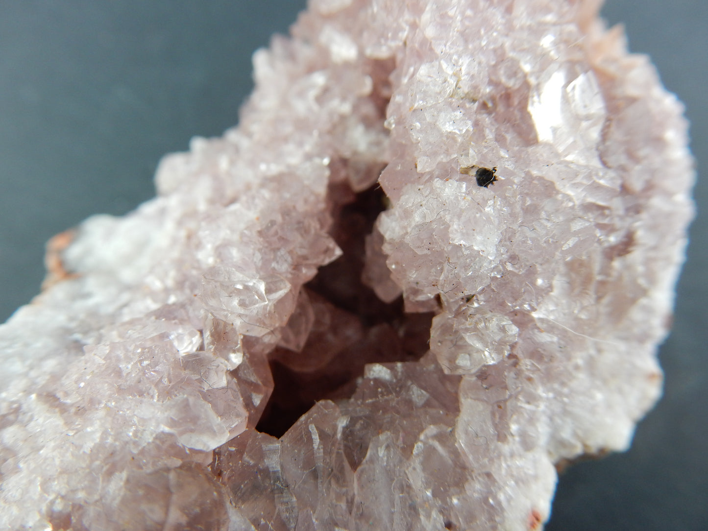 Pink Quartz Geode