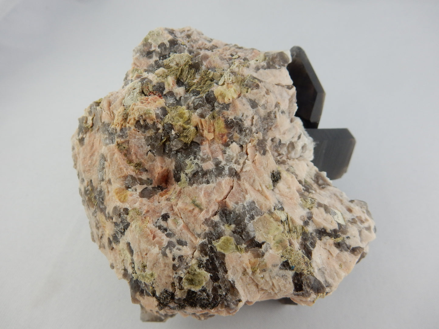 Quartz - smoky "Morion" Cluster