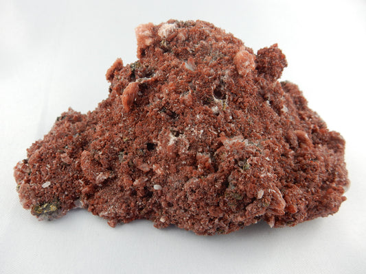 beautiful cluster of sparkly strawberry quartz on grey quartz and sphalerite