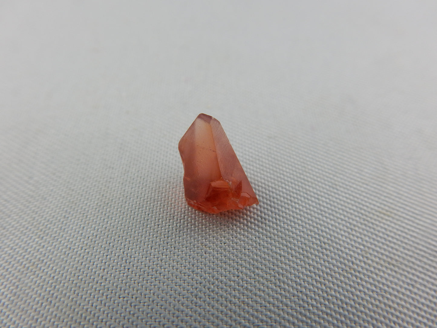 terminated gemmy-clear red point Rhodochrosite - perfect for jewerly or specimen of this much sought-after gemstone