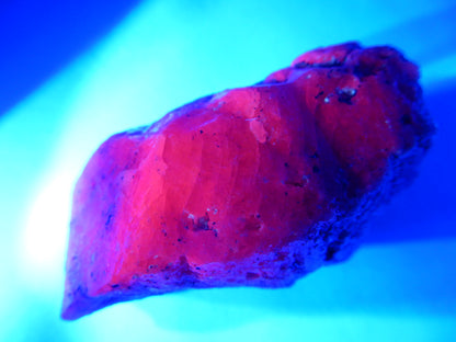 Ruby Crystal - big with intense UV
