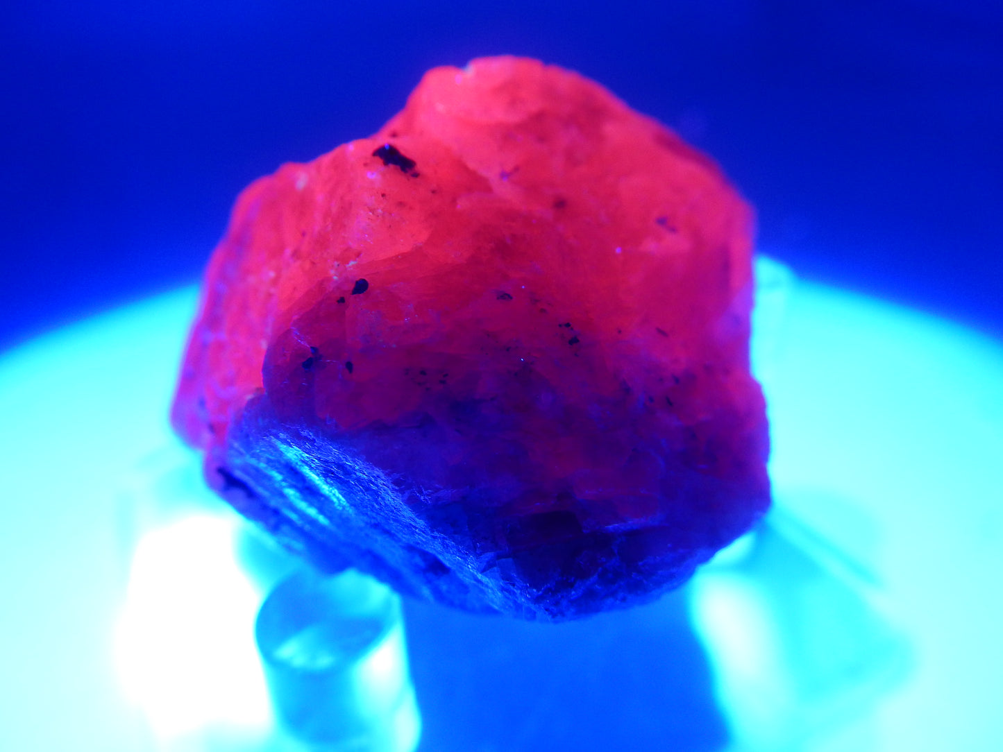 Ruby Crystal - big with intense UV