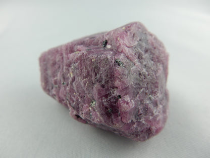 big ruby crystal - classic tapered barrel with multiple terminations - rarely seen - recent trades Tucson show, intense UV