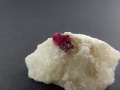 Spinel on Marble