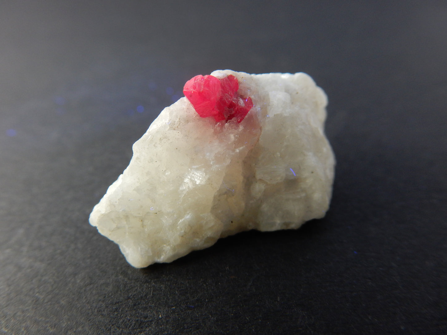 Spinel on Marble
