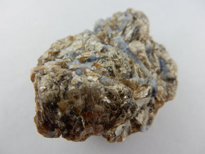 Blue Sapphire on Muscovite