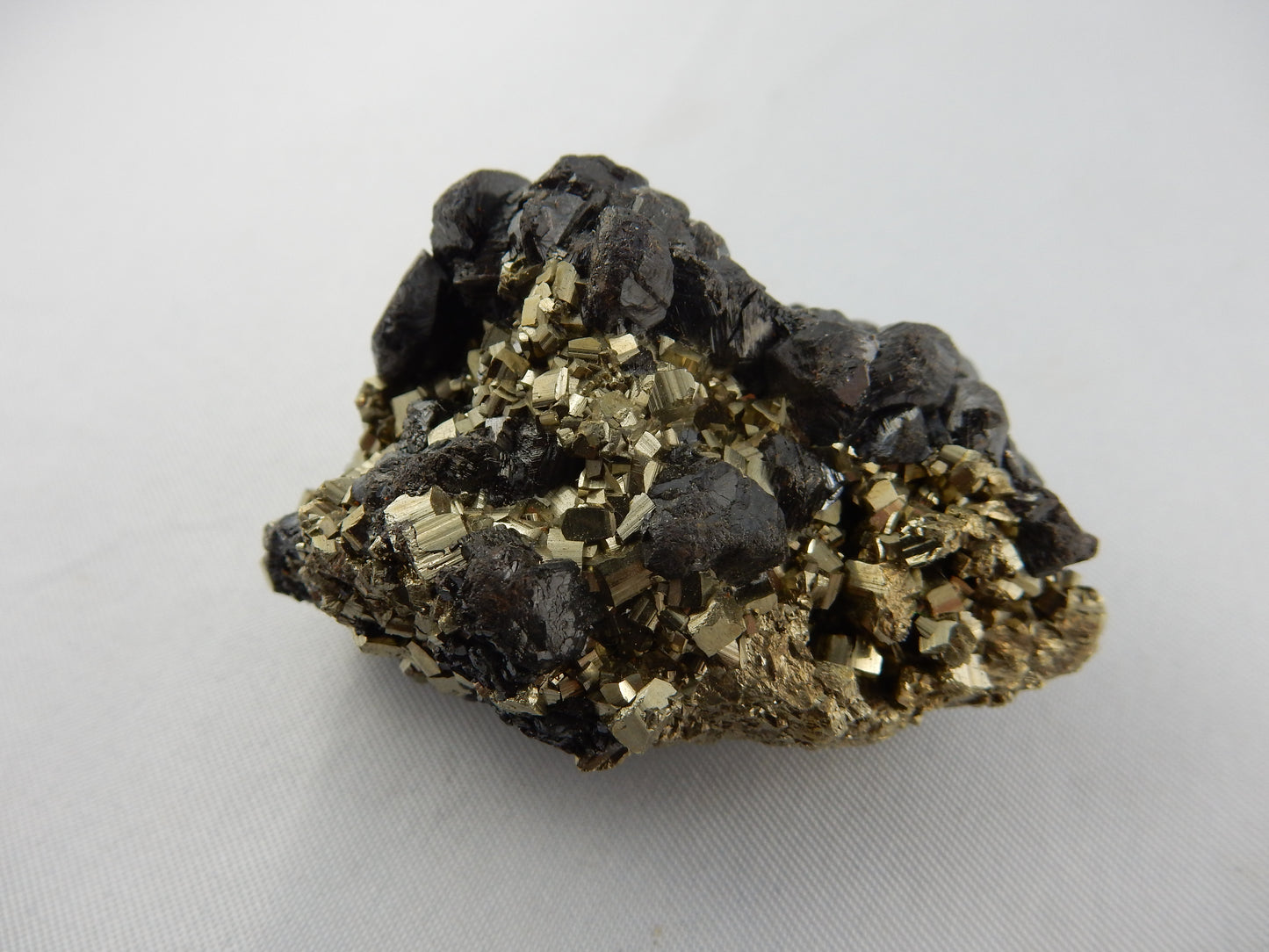 Nice sparkly and clean specimen of sulfides from classic locality Colorado