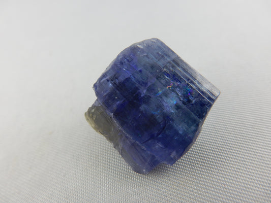 Gorgeous multi-color purple-blue-green - a fracture of a parent crystal