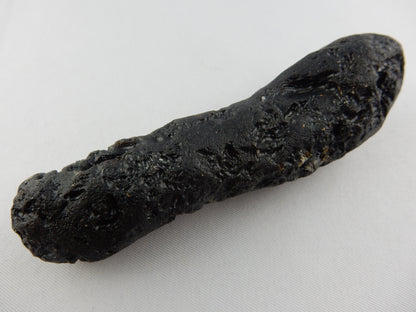 "Indochine" classic tektite from huge strewn-field Thailand-Asia - big dumb-bell shaped from spinning in air