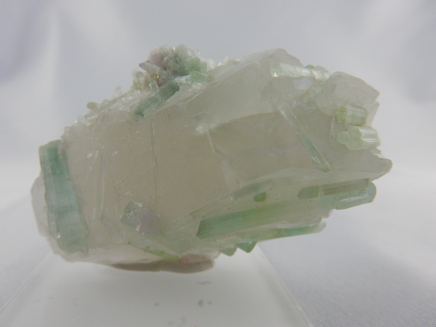 Tourmaline on Quartz