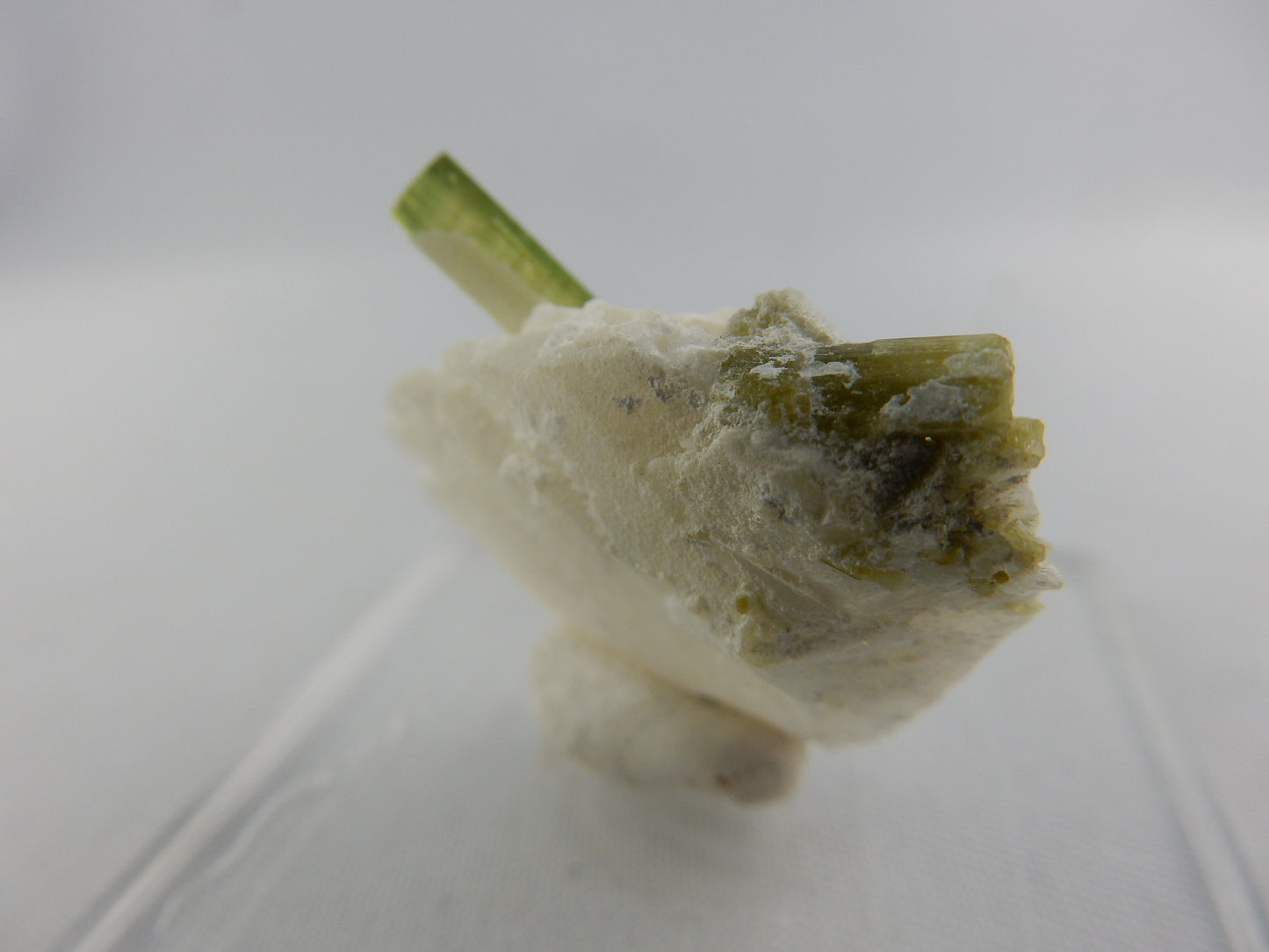 Tourmaline - green on Matrix