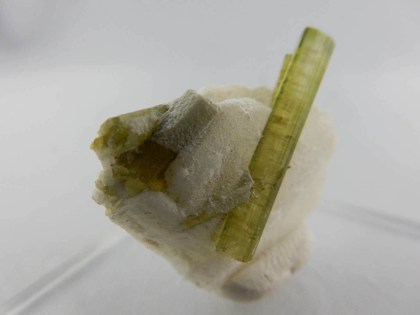 Tourmaline - green on Matrix