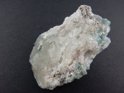 Tourmaline - blue "Indicolite" Cluster on Quartz