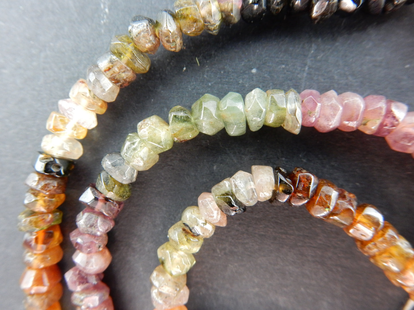 Tourmaline faceted Beads