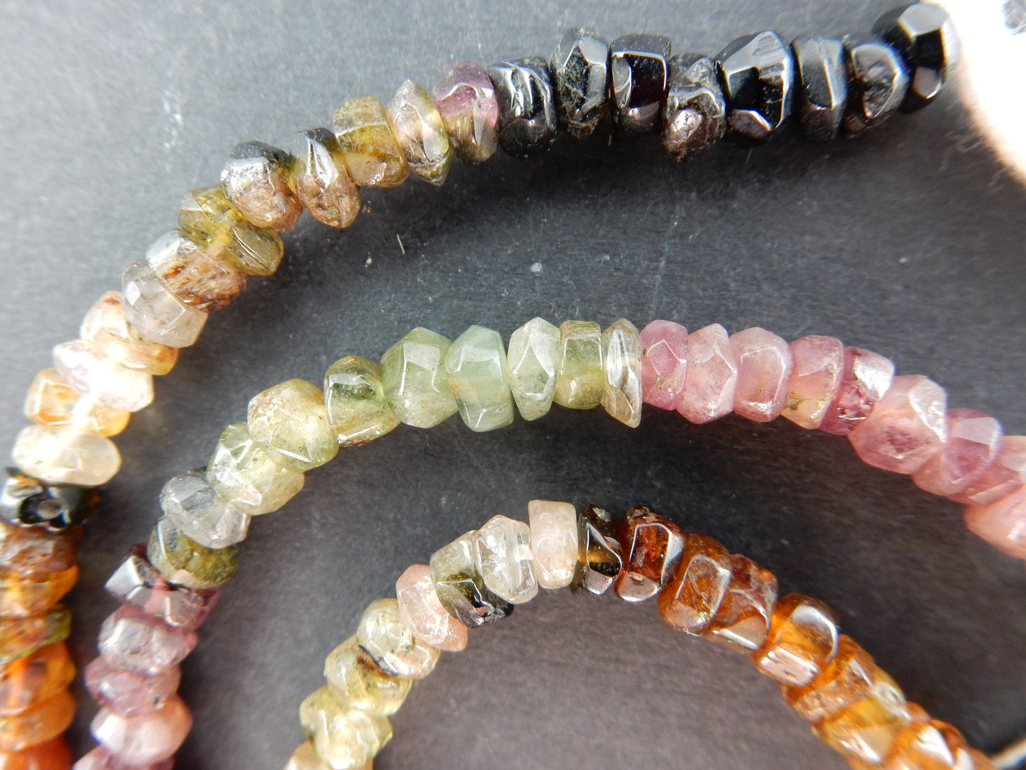 Tourmaline faceted Beads