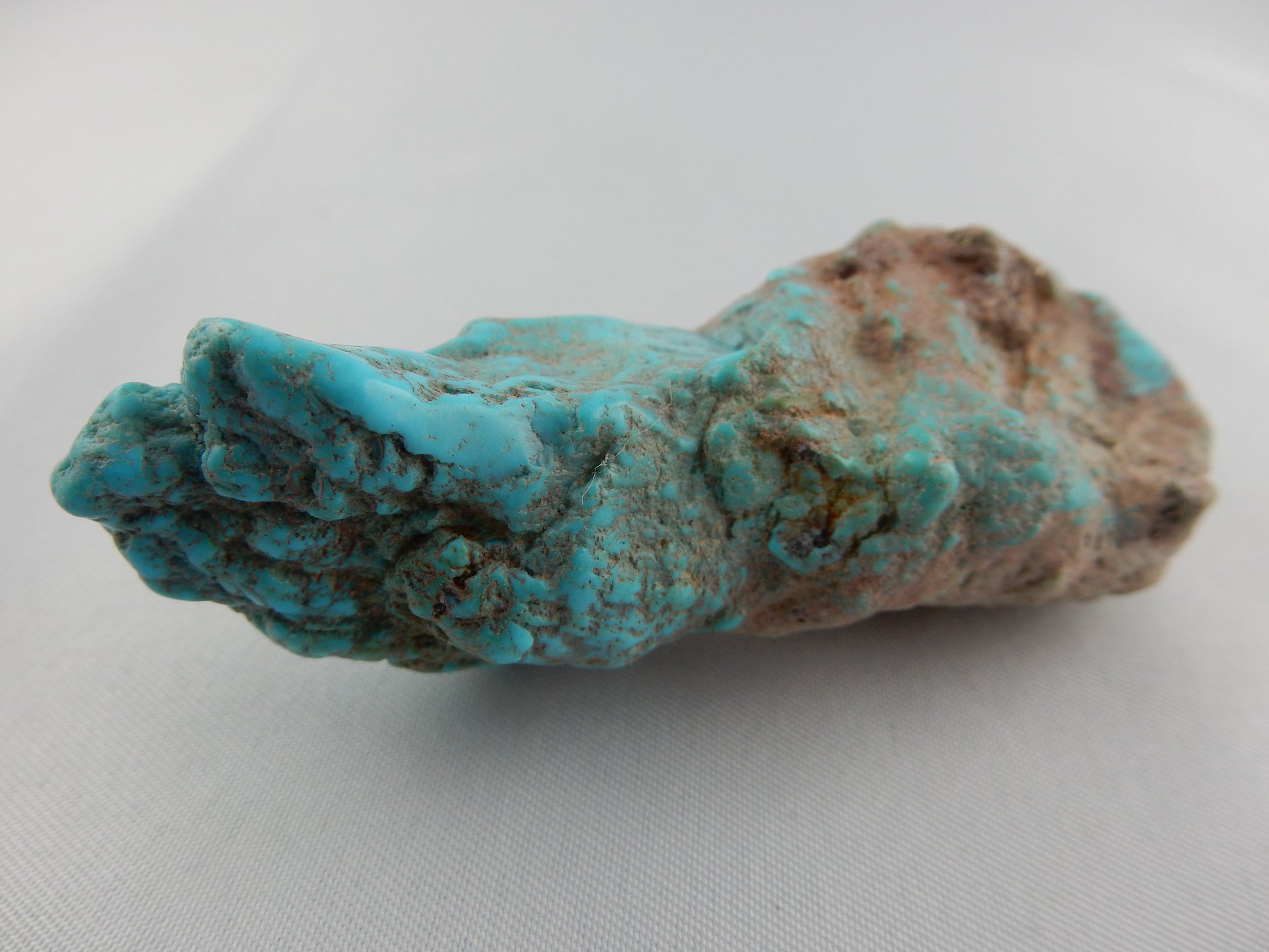 Turquoise - gorgeous one-of-a-kind "sky blue" Sleeping Beauty Mine, Arizona - some of the the most prized and now very rare Turquoise for its amazing colour 